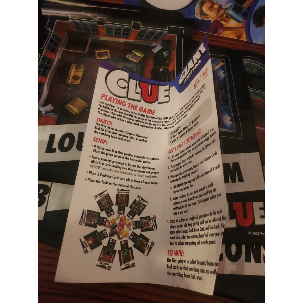 Clue Game Giant Edition‎ - Picture 6 of 6